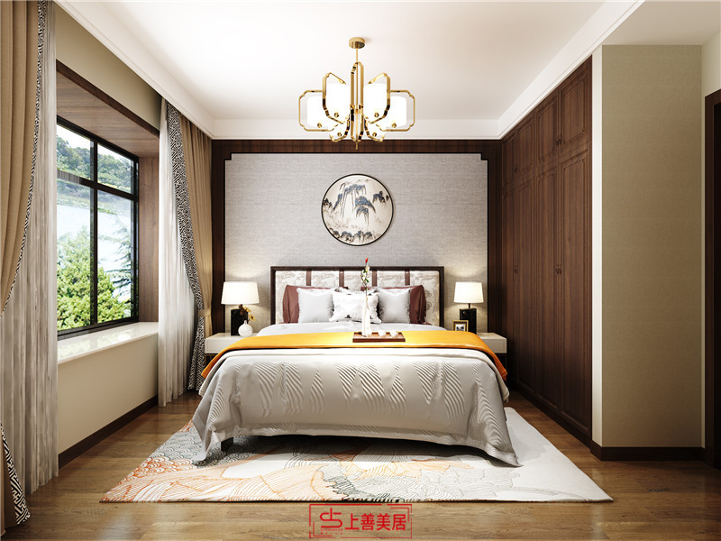 潤(rùn)德天悅城/110平米/新中式