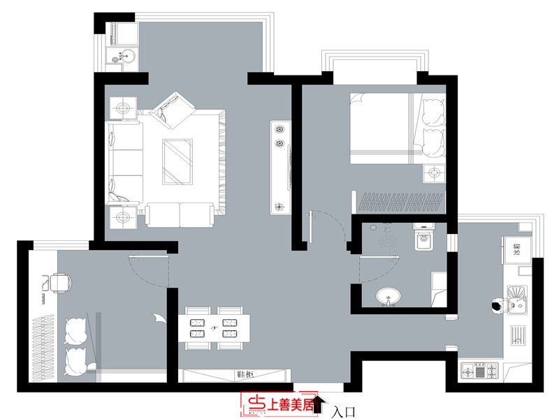 維多利亞/90㎡/現代風