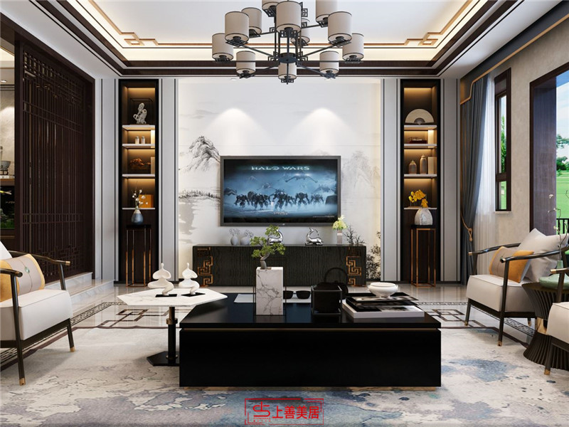 鑫界王府/370㎡/新中式