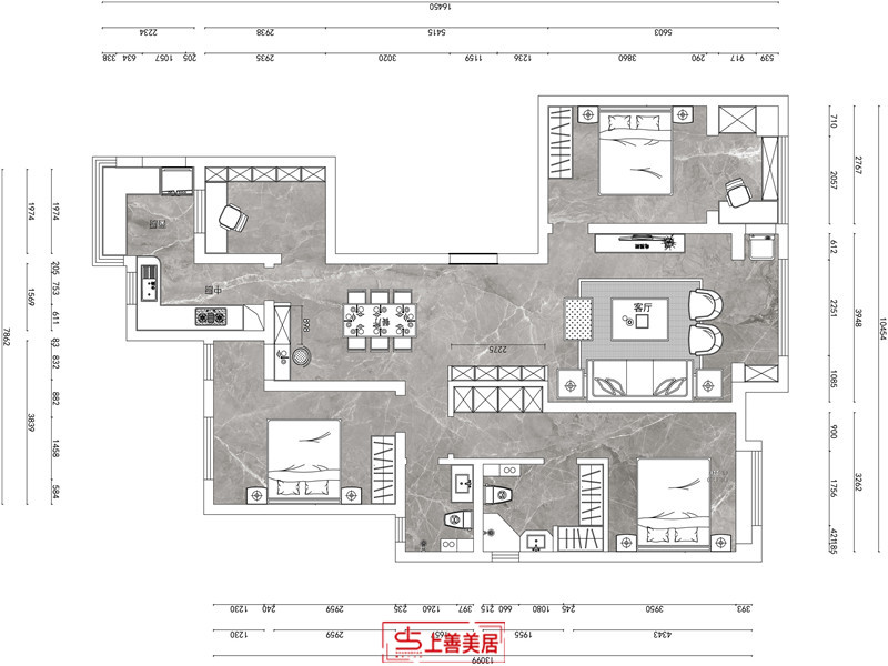 天悅城/139㎡/現(xiàn)代風(fēng)