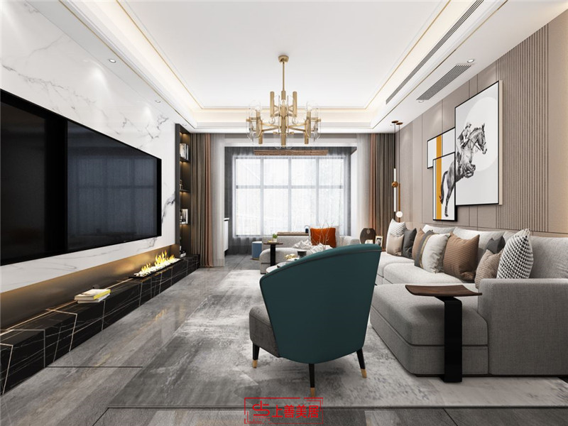 公園首府/140㎡/現(xiàn)代風(fēng)