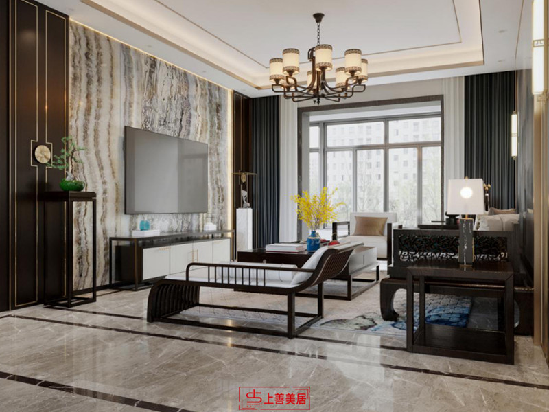 盛邦大都會/130㎡/中式