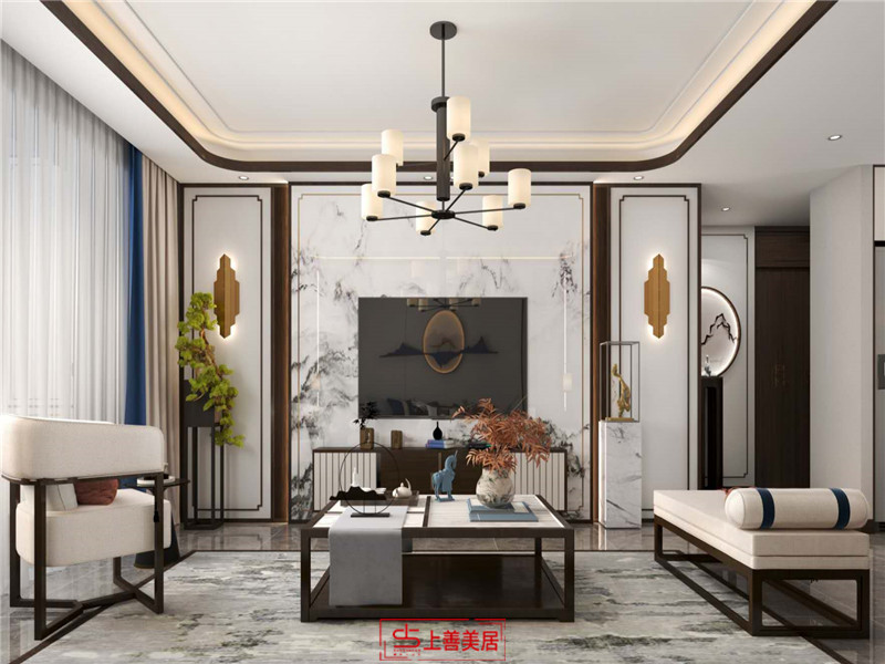 紫御藍灣/130㎡/新中式