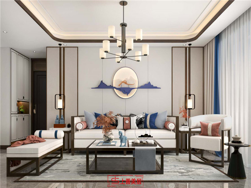 紫御藍灣/130㎡/新中式