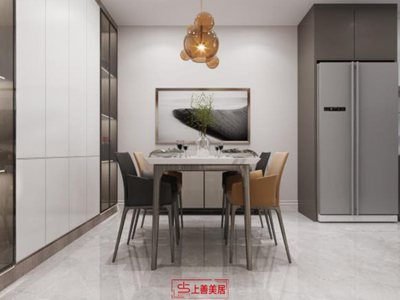 金元小區(qū)140平現(xiàn)代風格餐廳