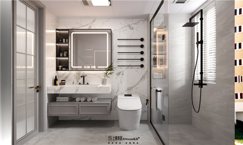 保利時光/130㎡/美式