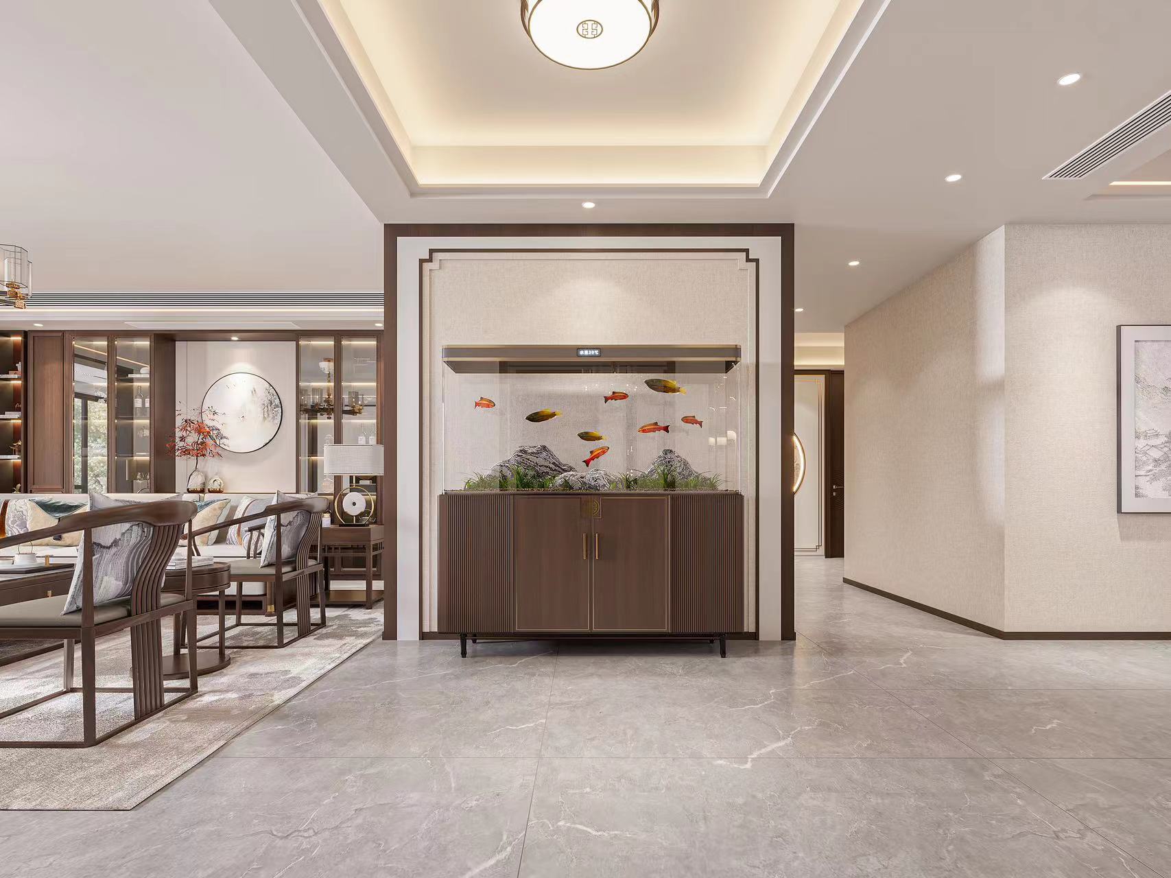 國仕山/245㎡/新中式