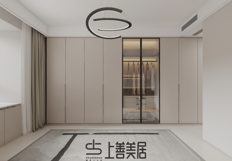 金橋華府138平米奶油風(fēng)裝修設(shè)計