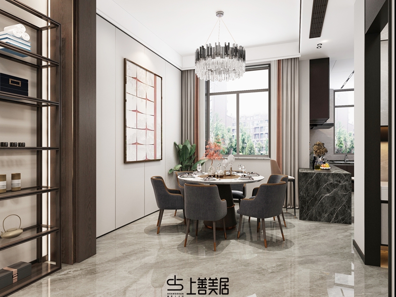 江水西岸500㎡聯(lián)排別墅裝修設計