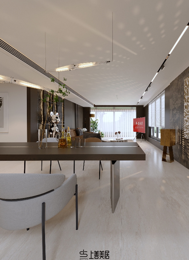 瑞凝府211㎡三室兩廳設(shè)計(jì)案例