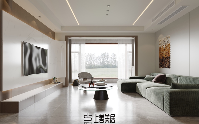 榮盛御府350平現(xiàn)代簡約風(fēng)格案例