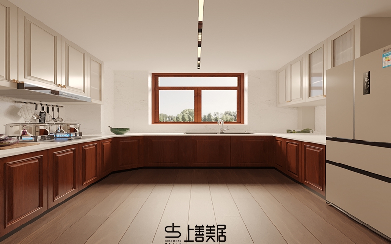 德賢華府160㎡美式裝修案例