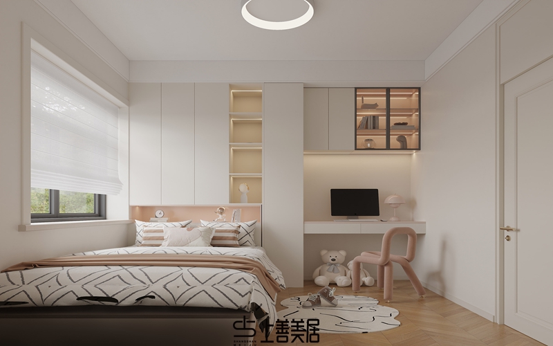 欒城林蔭春天170平米法式裝修設(shè)計(jì)