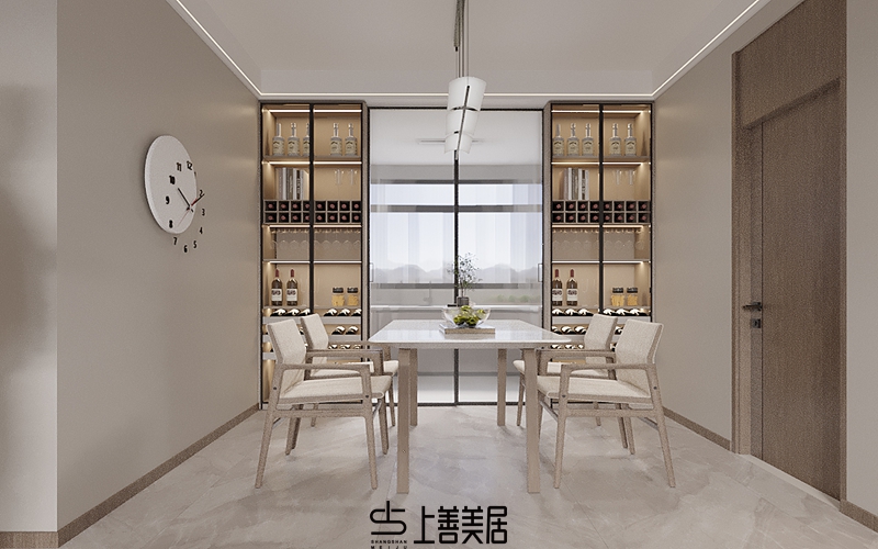 國仕山140平現(xiàn)代簡約裝修設(shè)計01