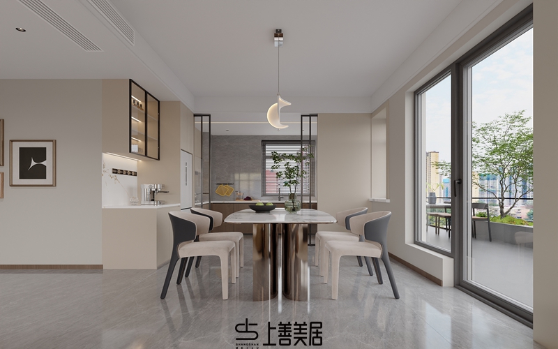 瑞凝府181㎡現(xiàn)代輕奢風(fēng)格效果圖