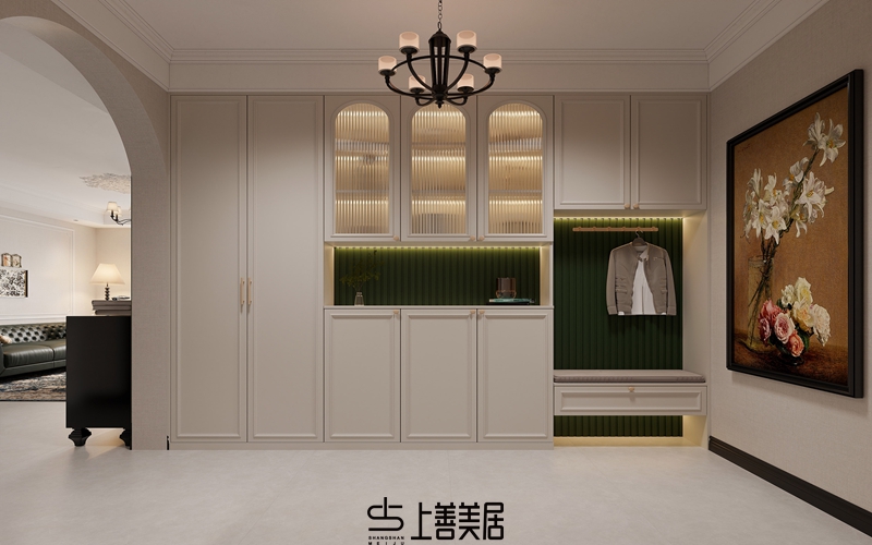 芯科苑128平美式裝修設(shè)計(jì)02