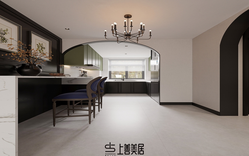 芯科苑128平美式裝修設(shè)計(jì)06