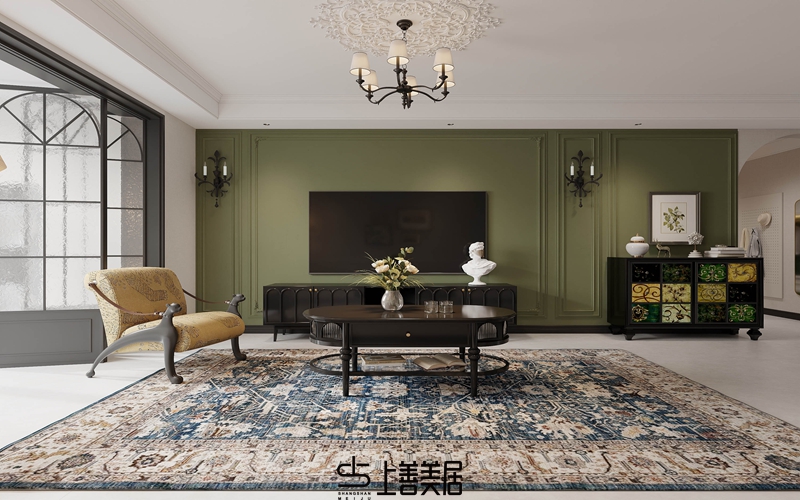 芯科苑128平美式裝修設(shè)計(jì)07