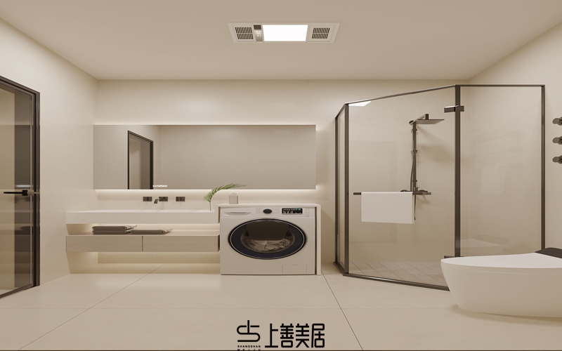 孔雀城350㎡田園風(fēng)別墅裝修設(shè)計