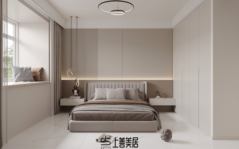 康城紫玉府140現(xiàn)代簡約風(fēng)格效果圖02