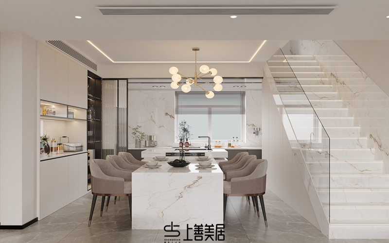 康城紫玉府140現(xiàn)代簡約風(fēng)格效果圖11