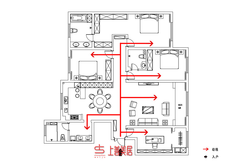 天海譽(yù)天下/220㎡/現(xiàn)代
