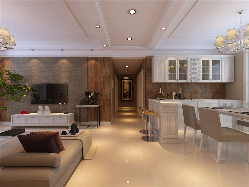 盛邦大都會(huì)/現(xiàn)代簡(jiǎn)約/139㎡