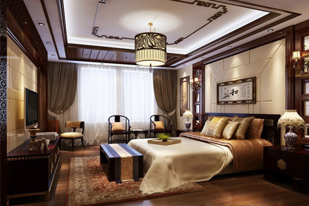 石家莊別墅臥室裝修效果圖