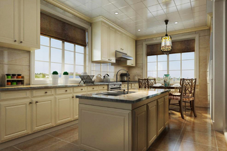 石家莊別墅廚房裝修效果圖